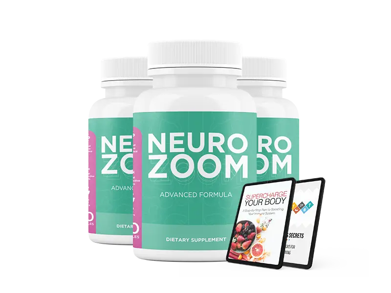 NeuroZoom Official 3 Bottles - 90 Day Supply